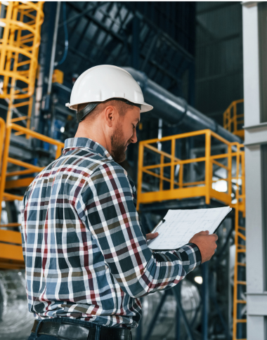 Operação técnica de engenharia com foco em precisão e agilidade